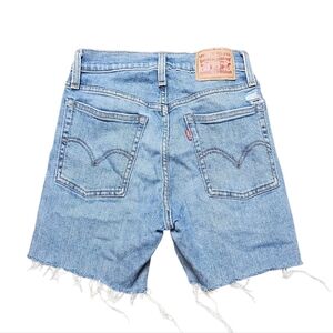Levi's Wedgie Skinny Denim Cutoff Shorts Size 26